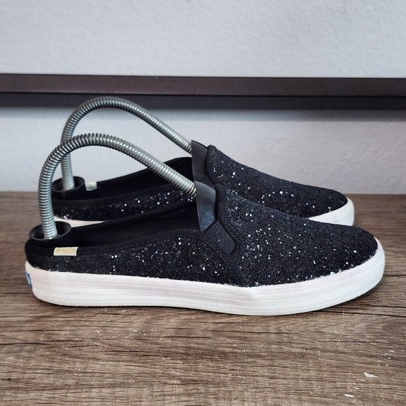 Keds x Kate Spade Double Decker Mule Women's Shoes Size 7 Black - Picture 3 of 8